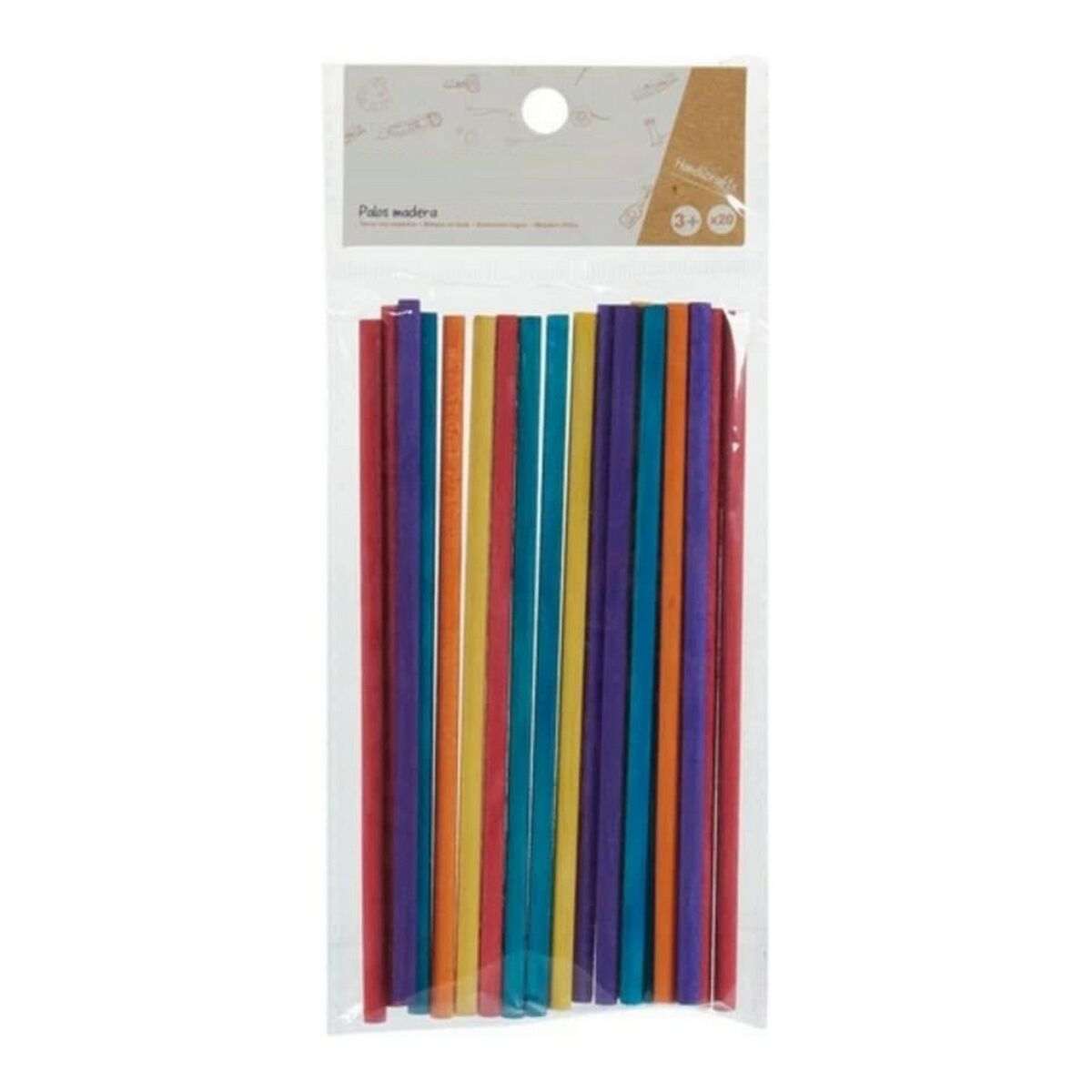Sticks Pincello Holz Mehrfarbig – Produktbild 1