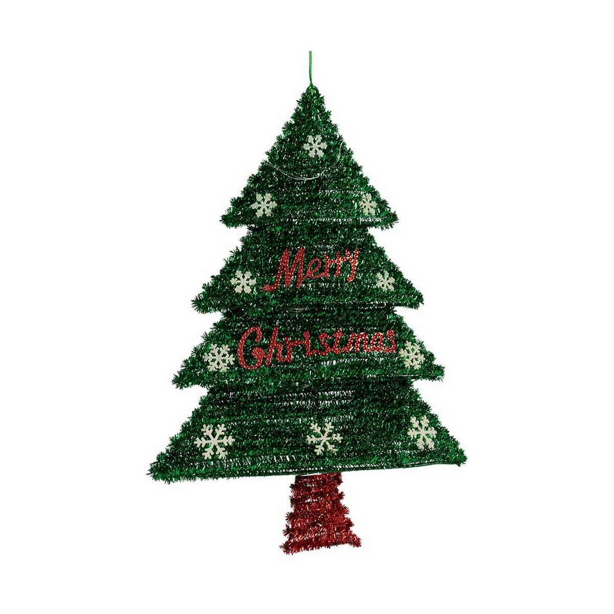 Krist+ Weihnachtsbaum Rot Grün Silber Polypropylen Haustier Kunststoff Weihnachtsbaum – Produktansicht 1