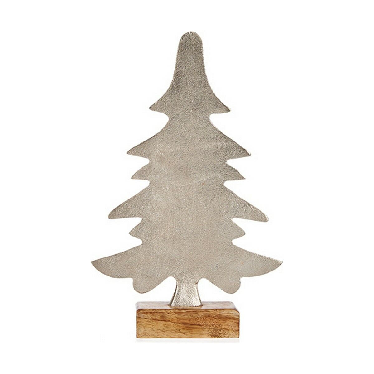 Christmas Tree Krist+ Silberfarben Metall 6 x 25,5 x 16 cm – Produktbild 1
