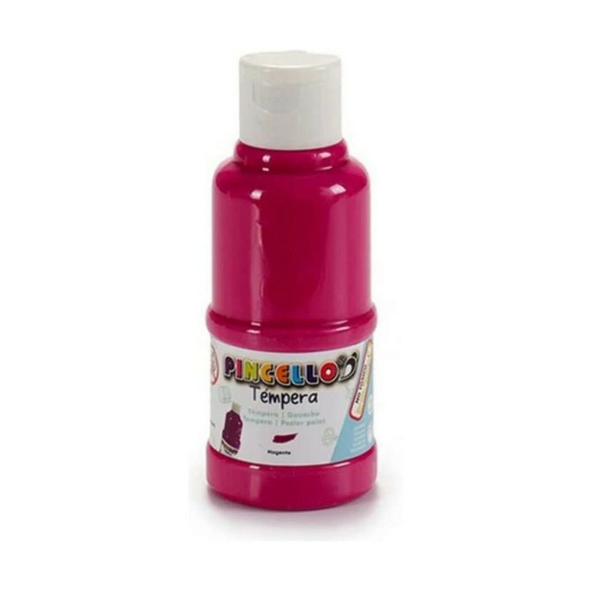 Pincello Temperafarbe Magenta 120 ml – Kunststoff – Produktansicht 1