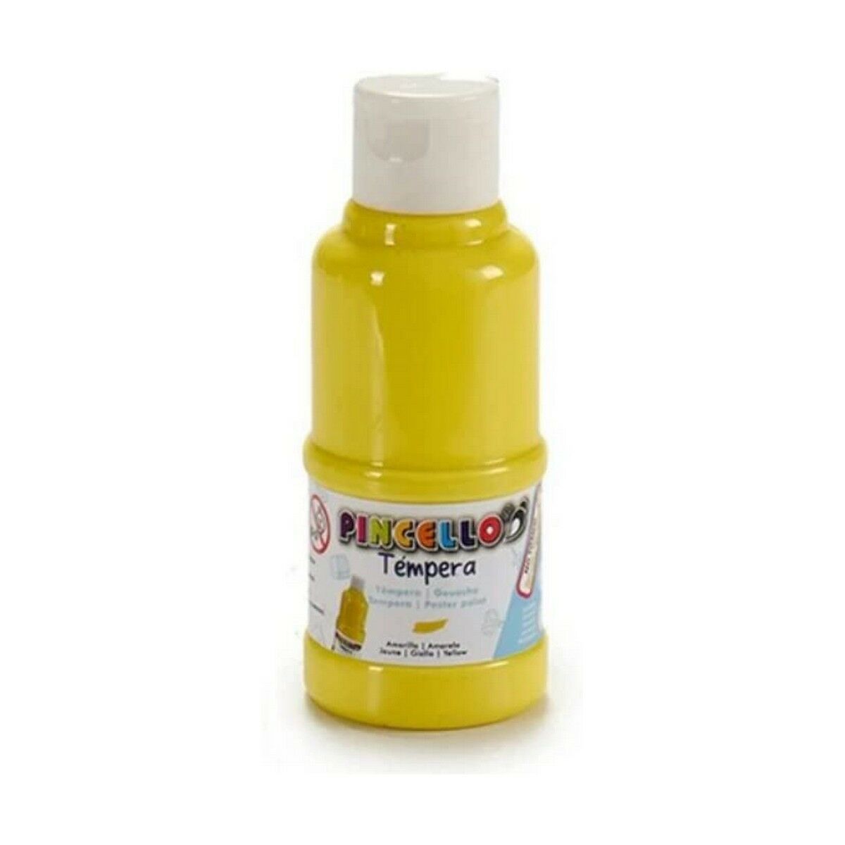 Tempera Pincello Gelb 120 ml – Produktbild 1