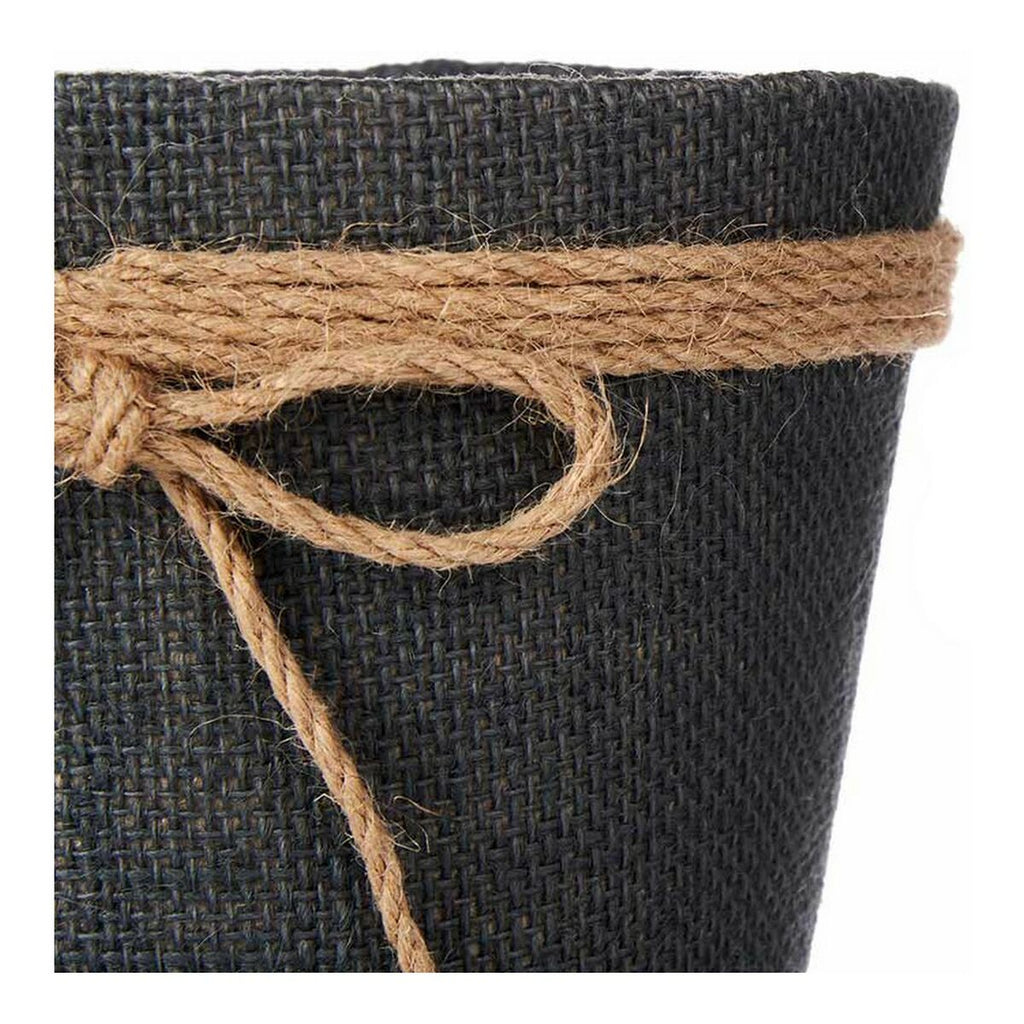 Ibergarden Pflanzgefäß Grau Kunststoff Lasso – 16 x 14,5 x 16 cm – Produktansicht 2