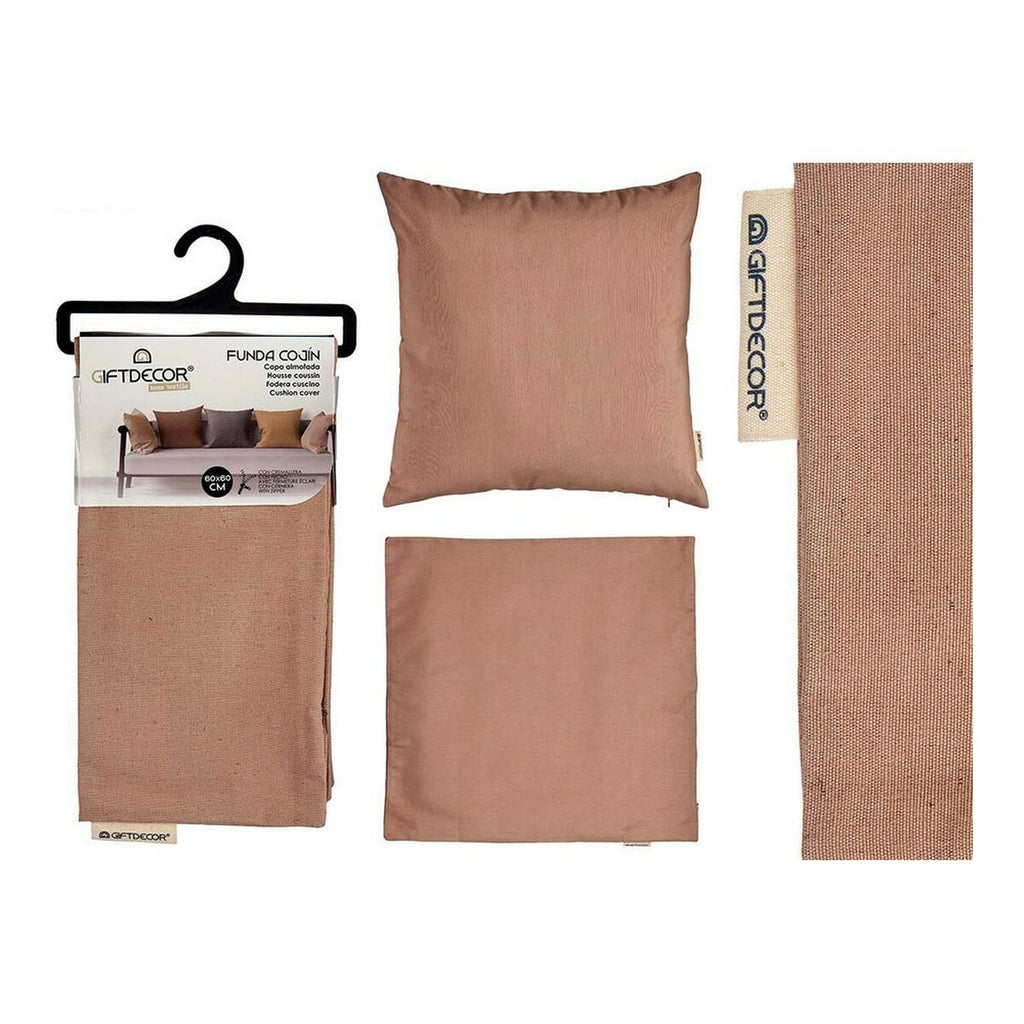 Gift Decor Kissenbezug Braun – Produktansicht 3