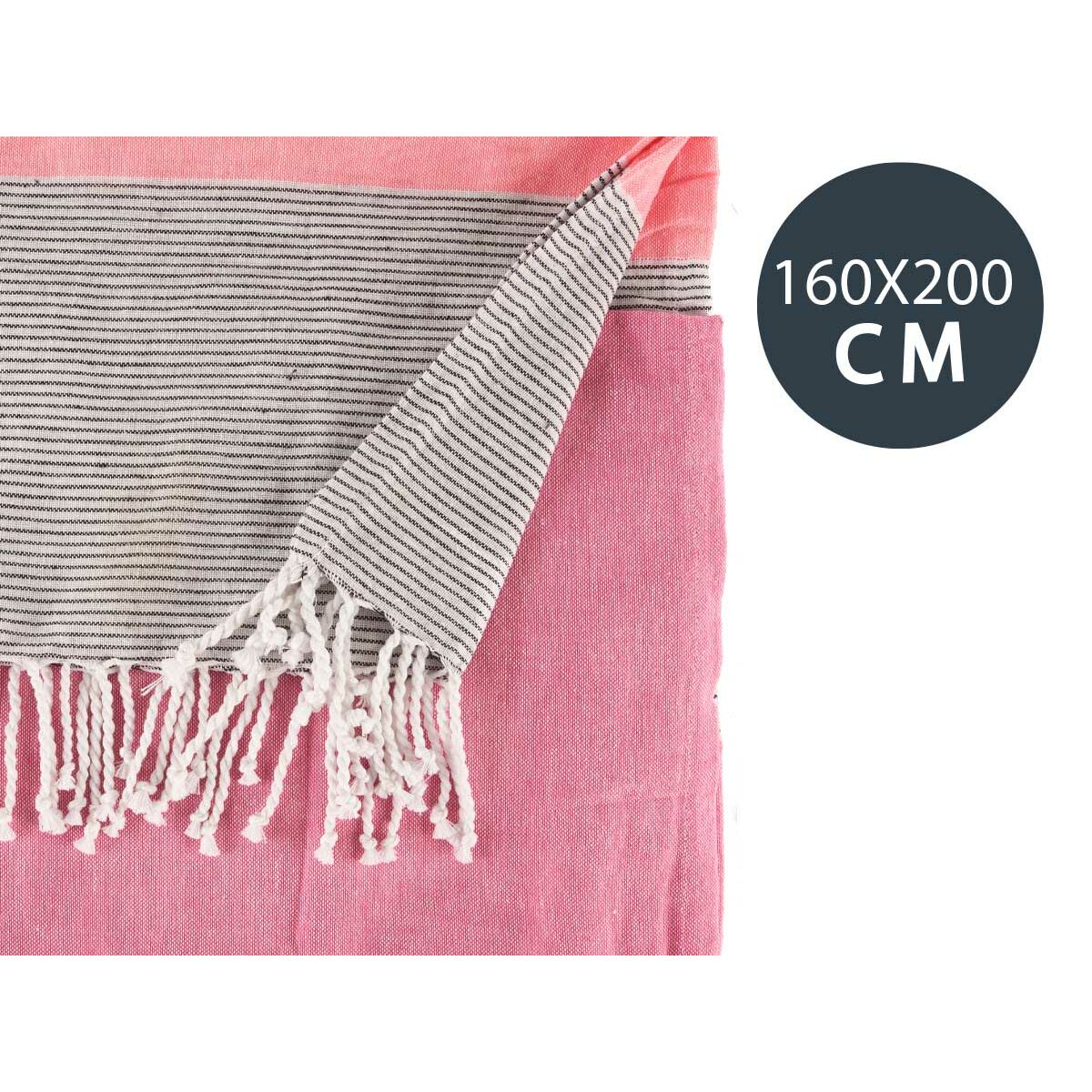 Gift Decor Multipurpose throw Rosa Stripes – Produktansicht 3