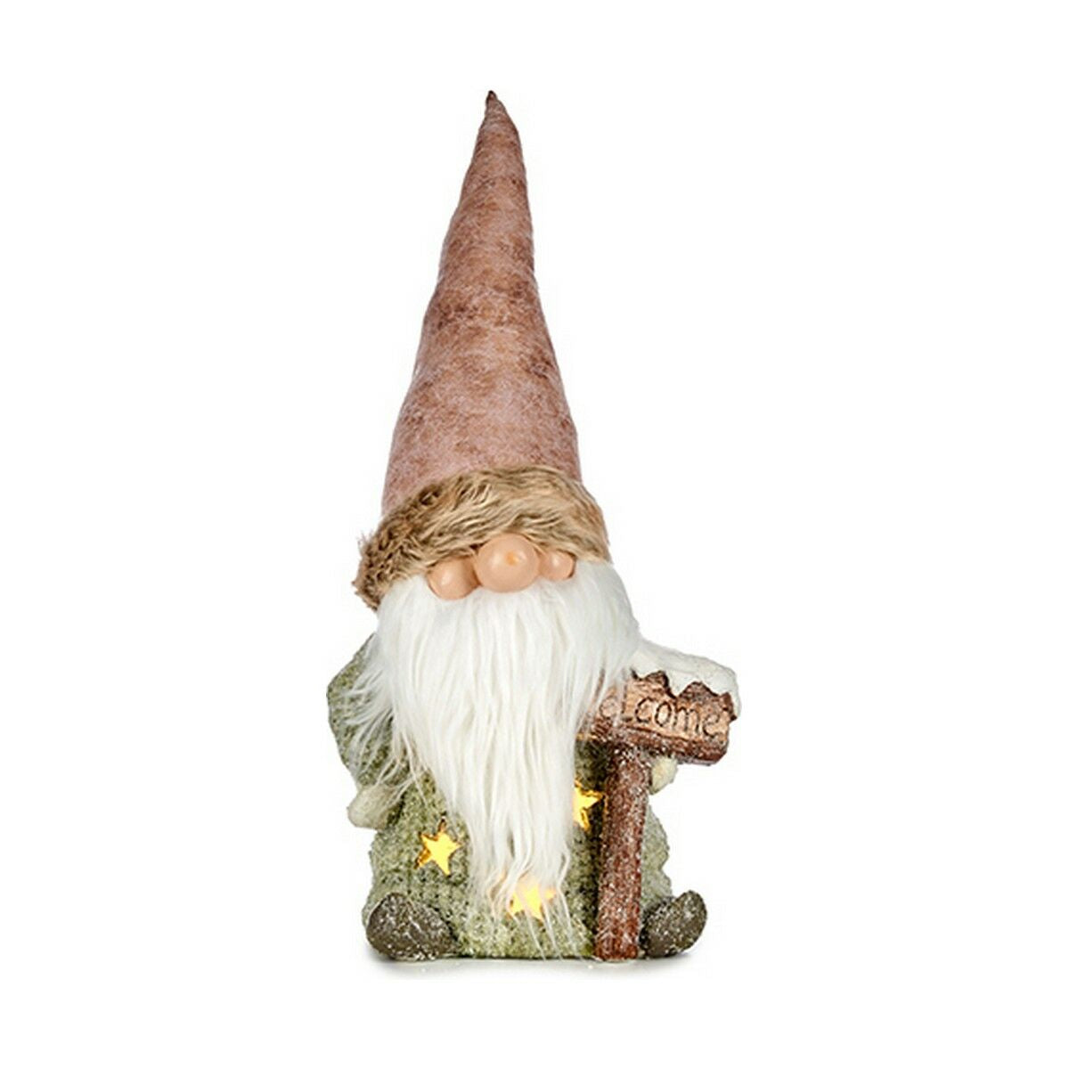 Decorative Figure Krist+ Weiß Braun Grün Rosa Goblin 21 x 58 x 27 cm – Produktbild 1