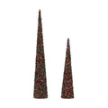 Krist+ Weihnachtskugel Blau Fuchsia Sequins Christmas Cones – Produktansicht 1