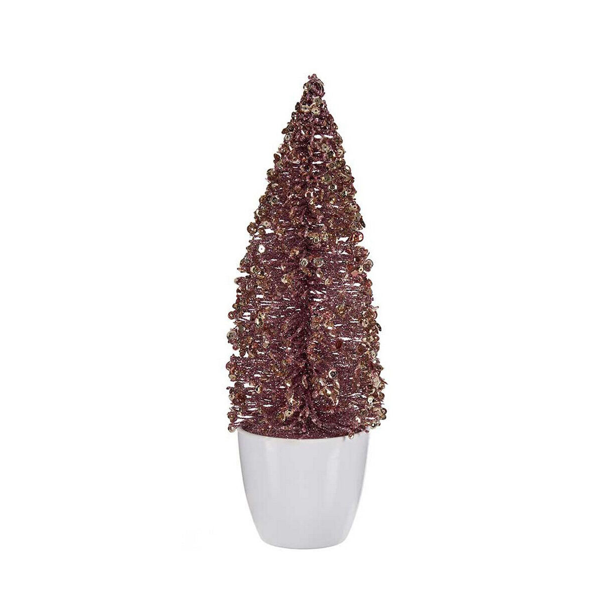 Christmas Tree Krist+ Rosa Goldfarben Kunststoff 9 x 28 x 9 cm Small – Produktbild 1