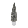 Krist+ Weihnachtsbaum Weiß Silber Kunststoff – Produktansicht 1