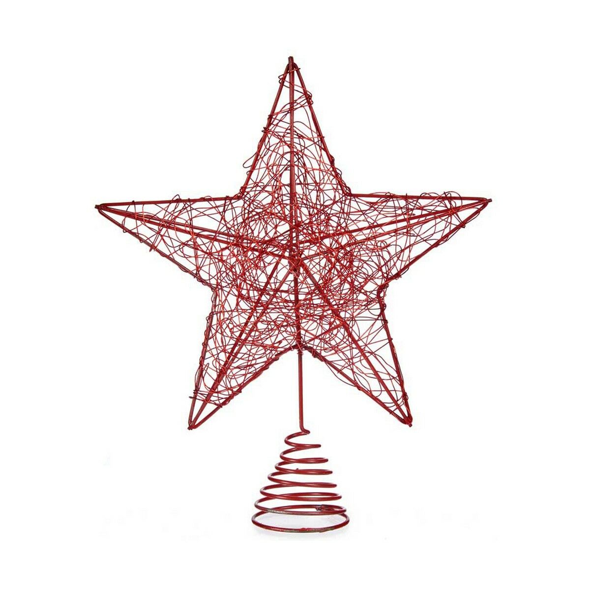 Christmas star Krist+ Rot Stahl Kunststoff – Produktbild 1