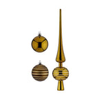Krist+ Weihnachtskugel Grün PVC Hängedekoration – Produktansicht 1
