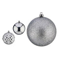 Krist+ Weihnachtskugeln Silber PVC Ø 8 cm – Produktansicht 1