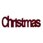 Decorative Figure Krist+ Christmas Rot 11 x 2,5 x 36,5 cm – Produktbild 1