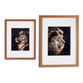 Gift Decor Bild Bronze Glas Particleboard Tiger Lion – Produktansicht 1