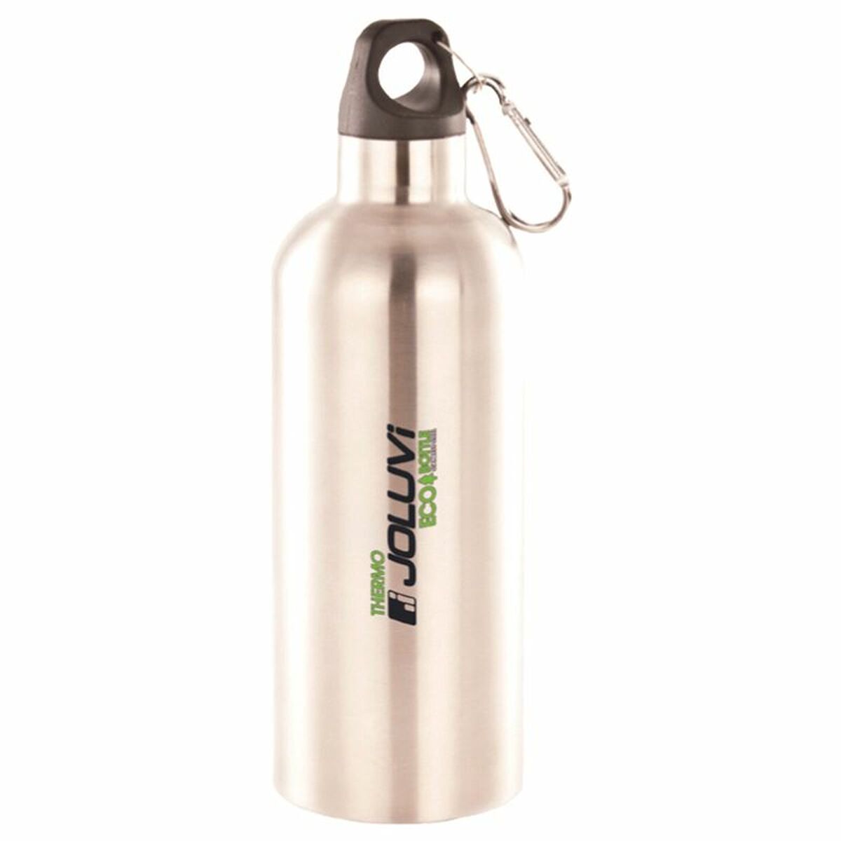 Joluvi Trinkflasche Ecothermo 600 ml Grau Stainless Stahl – Produktansicht 1