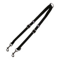 Gloria Coupling für 2-Hund lead Schwarz (1.6 x 35-56 cm) (1.6 x 35-56 cm) – Produktansicht 1