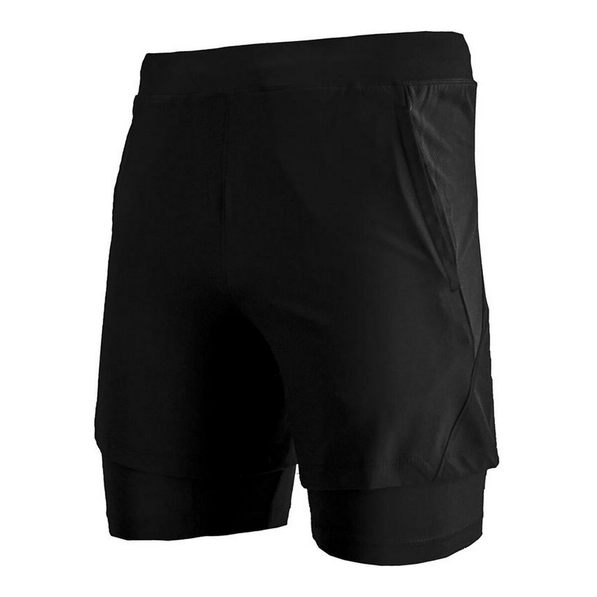 Joluvi Herren-Sportshorts Best Running Schwarz – Produktansicht 1