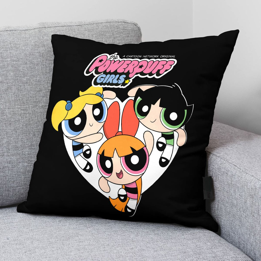 Powerpuff Girls Kissenbezug Powerpuff B Schwarz Mehrfarbig – Produktansicht 2