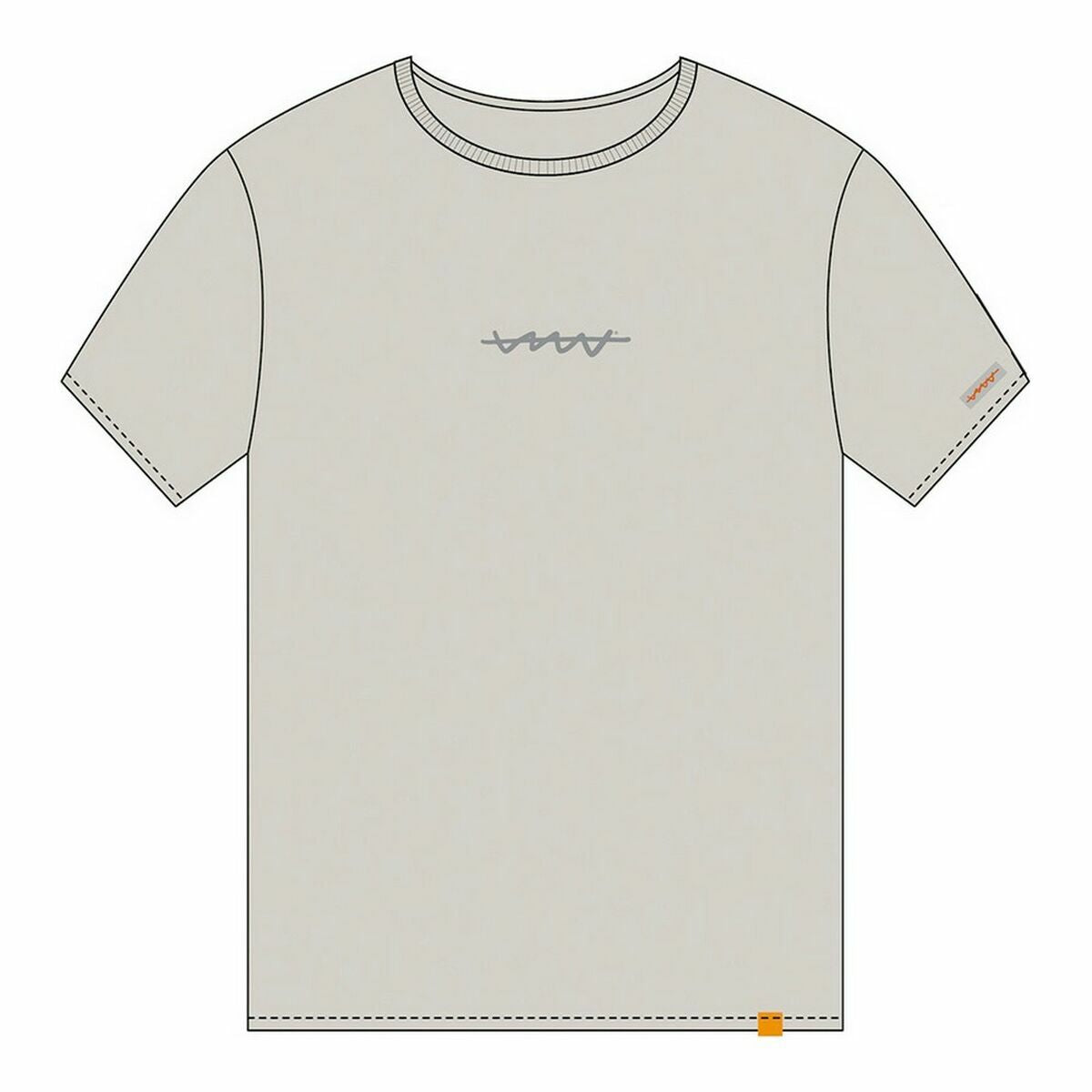 Short Sleeve T-Shirt Cállate la Boca Beige – Produktbild 1