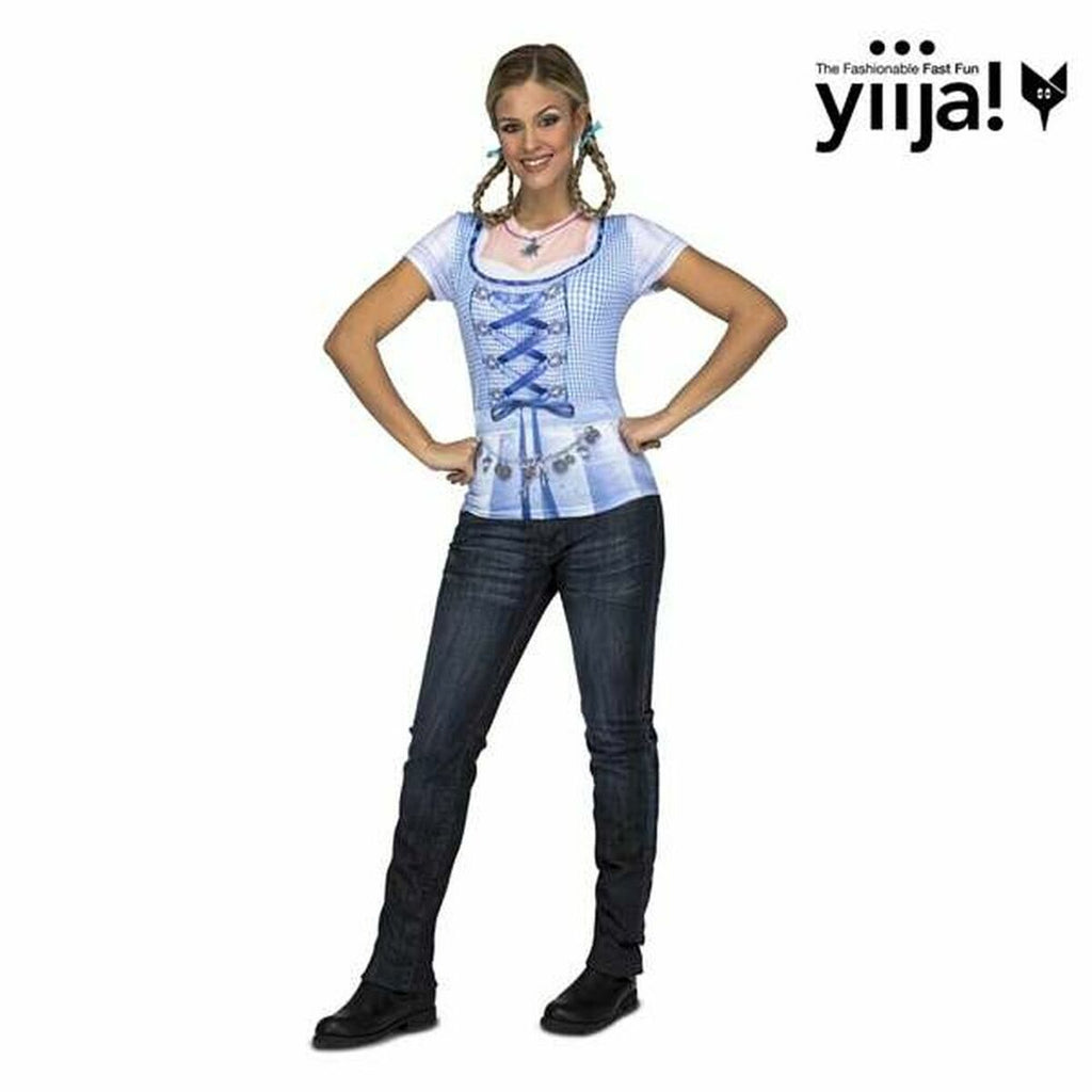 My Other Me Kostüm für Erwachsene Oktoberfest Lady Blau – Produktansicht 2
