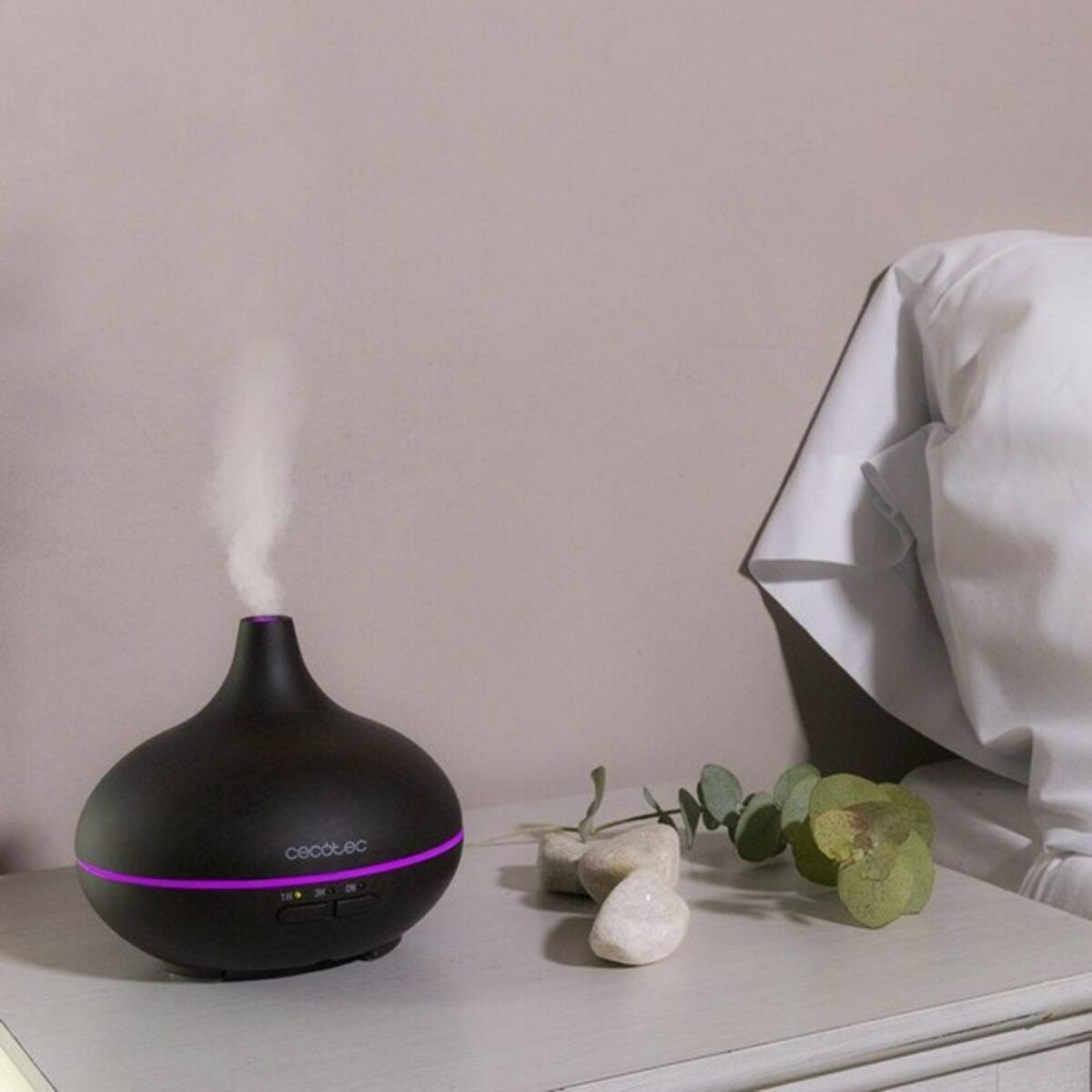 Cecotec Humidifier Scent Diffuser Pure Aroma 150 YIN Schwarz Kunststoff 150 ml (7 W) – Produktansicht 3
