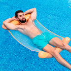 Single Floating Water Hammock for Swimming Pool Pulok InnovaGoods – Produktbild 7