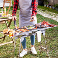 InnovaGoods Stainless Stahl Foldable Charcoal BBQ ExelQ – Produktansicht 1