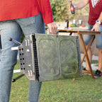 InnovaGoods Stainless Stahl Foldable Charcoal BBQ ExelQ – Produktansicht 3