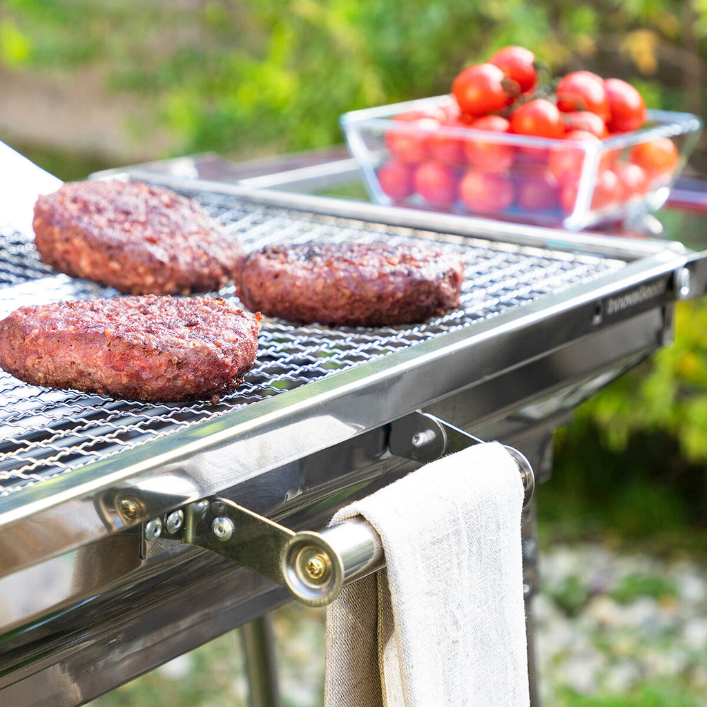 InnovaGoods Stainless Stahl Foldable Charcoal BBQ ExelQ – Produktansicht 6