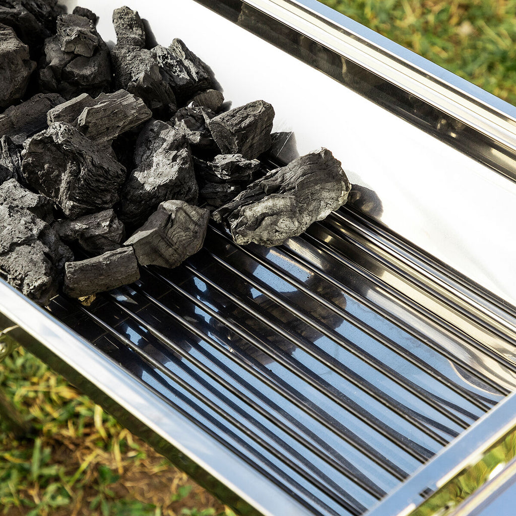 InnovaGoods Stainless Stahl Foldable Charcoal BBQ ExelQ – Produktansicht 8