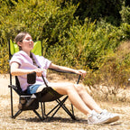 InnovaGoods Klappbarer Camping-Liegestuhl Kampfort – Produktansicht 3