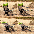InnovaGoods Klappbarer Camping-Liegestuhl Kampfort – Produktansicht 4