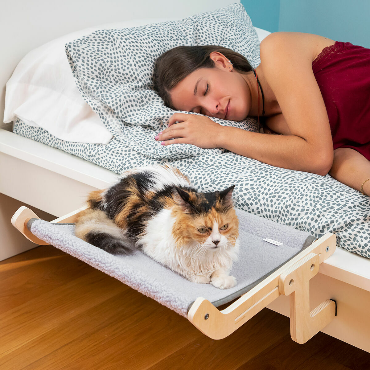 Hanging Cat Hammock Hamacat InnovaGoods – Produktbild 1