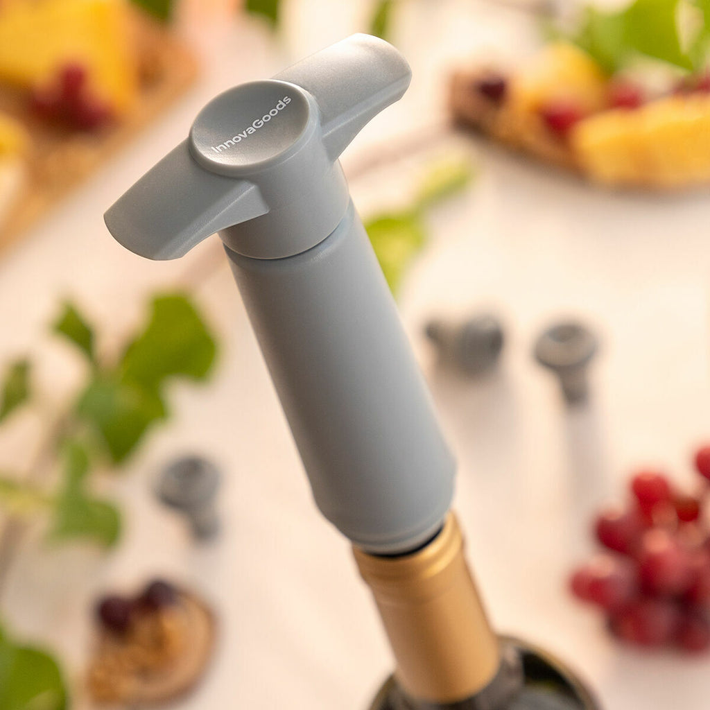 InnovaGoods Vakuumpumpe & Weinverschlüsse Winuum (4 caps) – Produktansicht 7