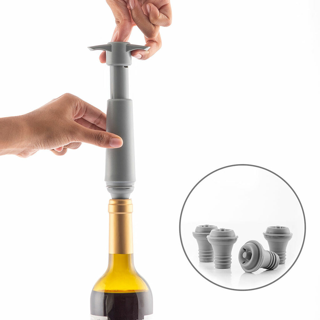 InnovaGoods Vakuumpumpe & Weinverschlüsse Winuum (4 caps) – Produktansicht 8
