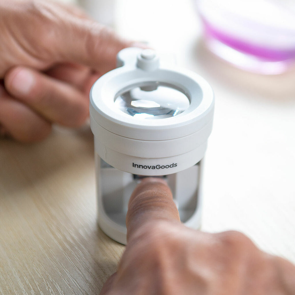 Nail Clippers mit LED-Licht, Magnifying Glas & File Clail InnovaGoods – Produktansicht 4