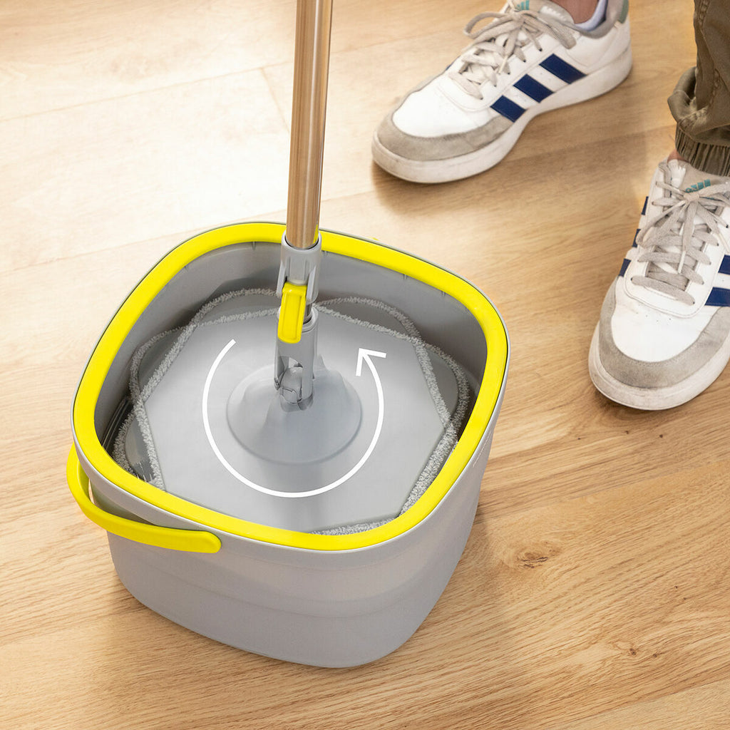 InnovaGoods Self-Cleaning Spin Mop mit Separation Bucket Selimop – Produktansicht 2