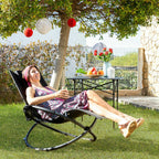InnovaGoods Klappbar Schaukel-Sonnenliege Rockorb – Produktansicht 3