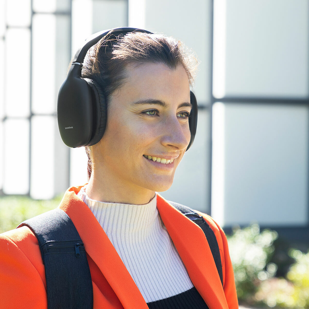Klappbar Kabellos Over-ear Headphones Folbeat InnovaGoods – Produktbild 1