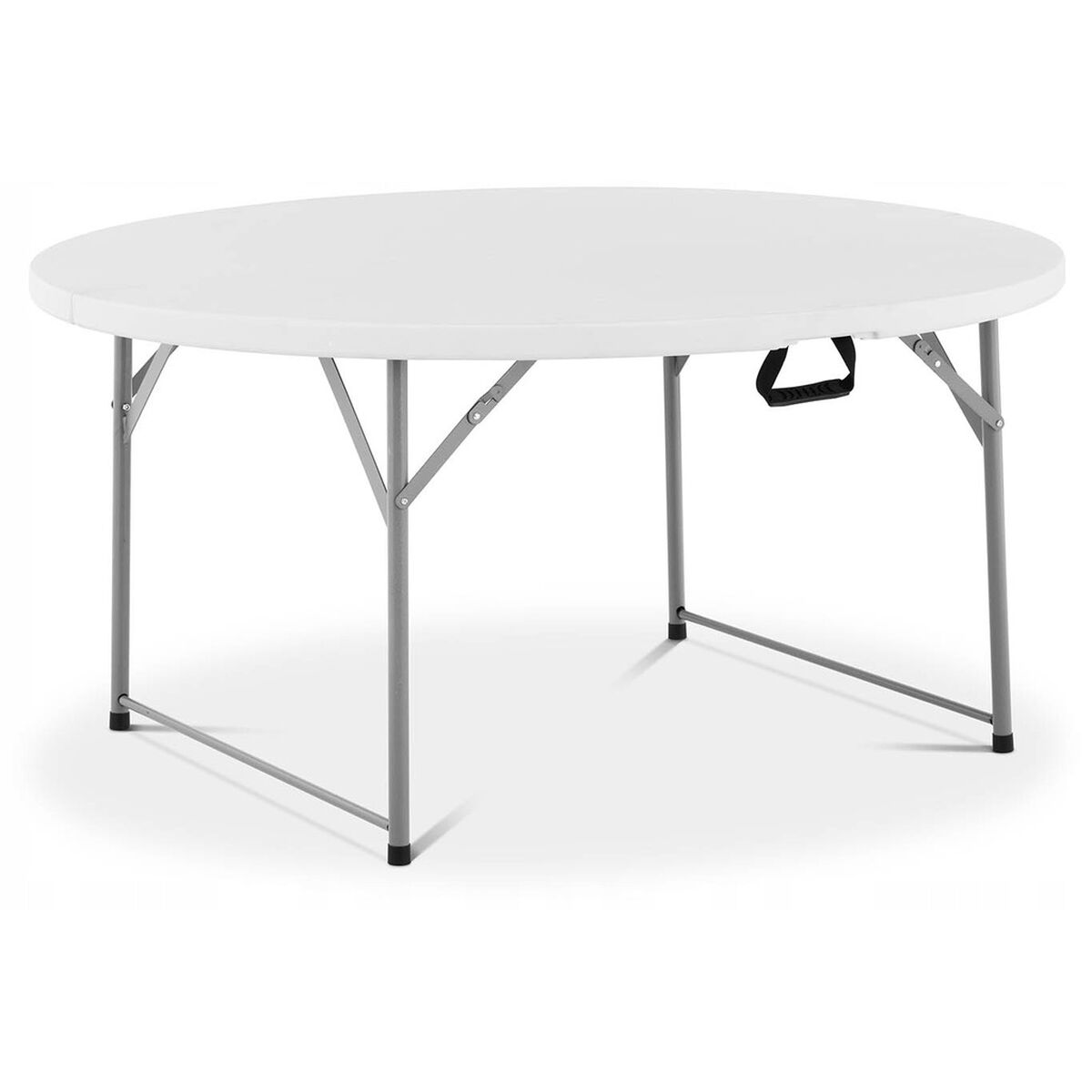 Marbueno Klapptisch Kunstharz Weiß D.122x74 cm Catering, Beach & Camping – Produktansicht 1