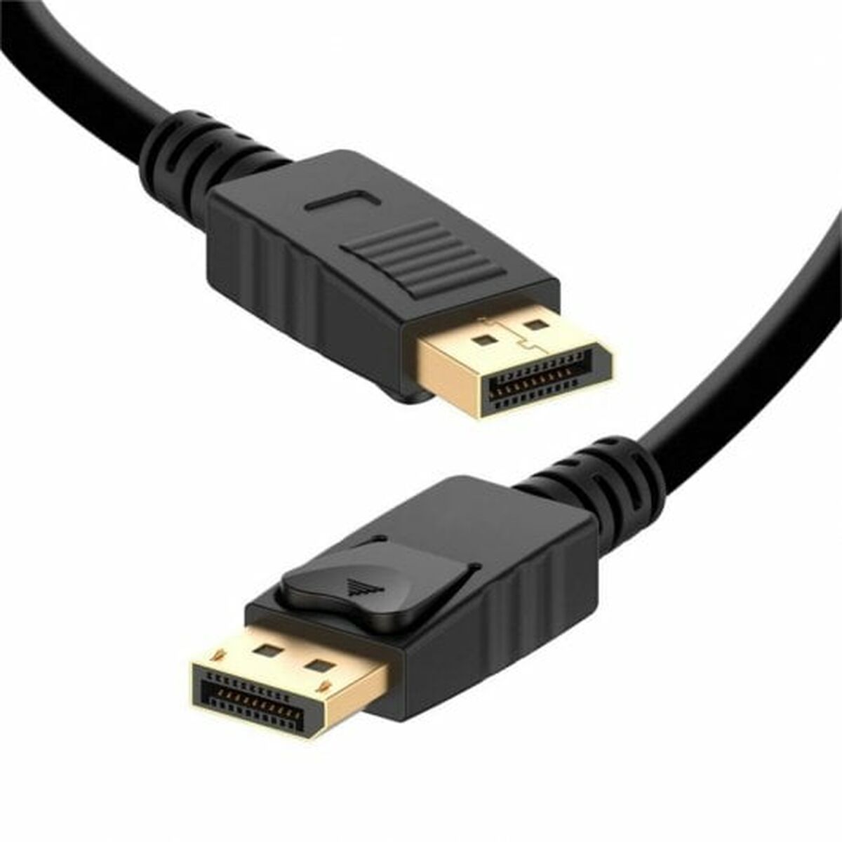 PcCom DisplayPort Kabel PCCES-CAB-DP14-3M Schwarz 4K Ultra HD 3 m – Produktansicht 1