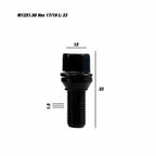 OMP Screw kit OMPS09791201 Schwarz M12 x 1,50 33 mm – Produktansicht 2