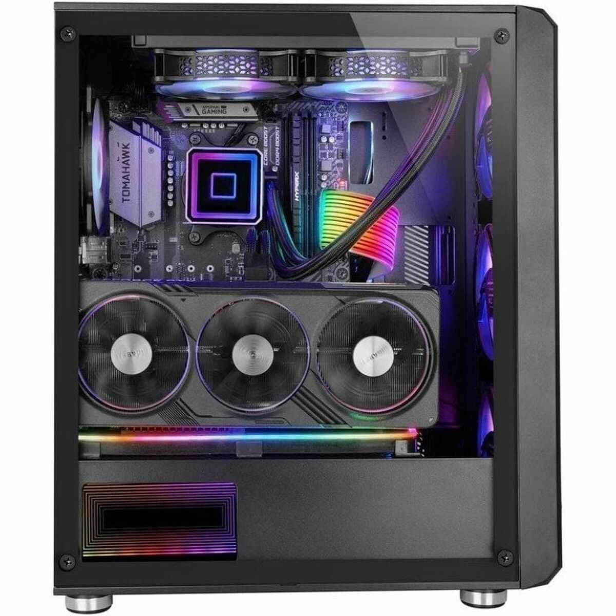 Mars Gaming ATX-Mid-Tower-Gehäuse MCVAULT Schwarz – Produktansicht 5