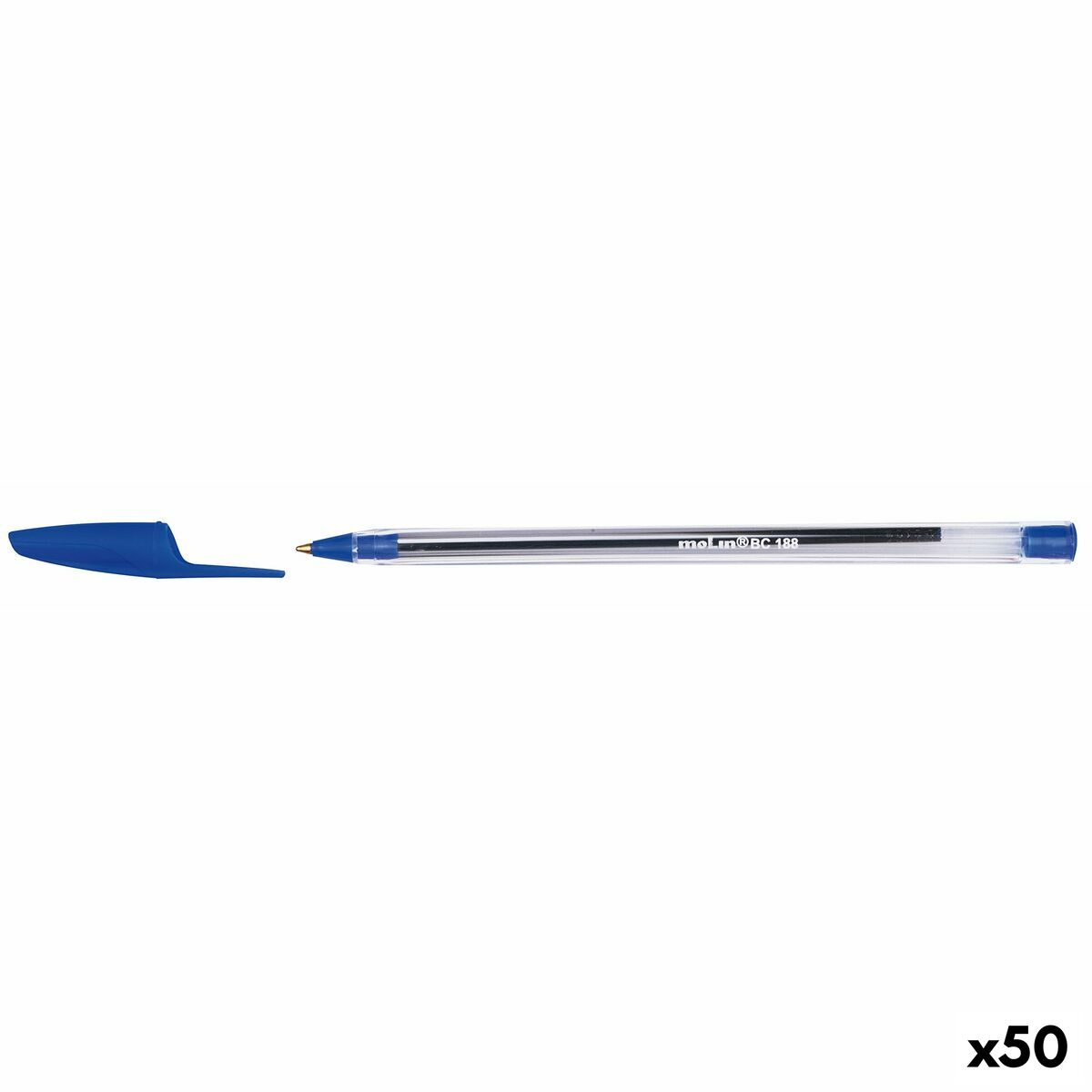 Molin Pen BC188 Crystal 1 mm Blau – Produktansicht 1
