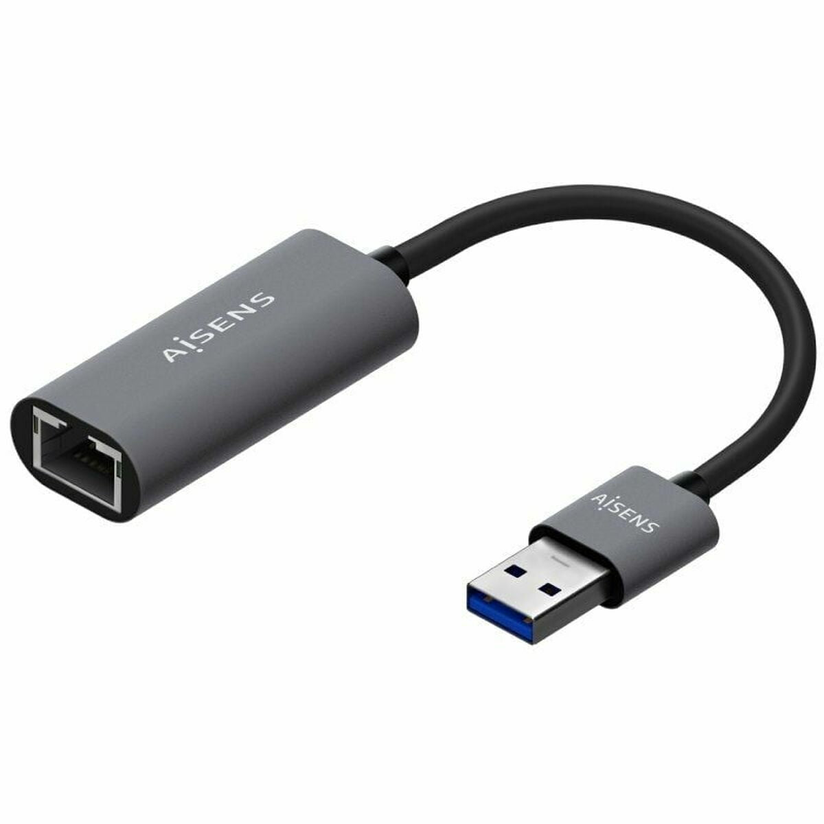 Aisens USB-auf- Ethernet Adapter A106-0708 Grau – Produktansicht 1