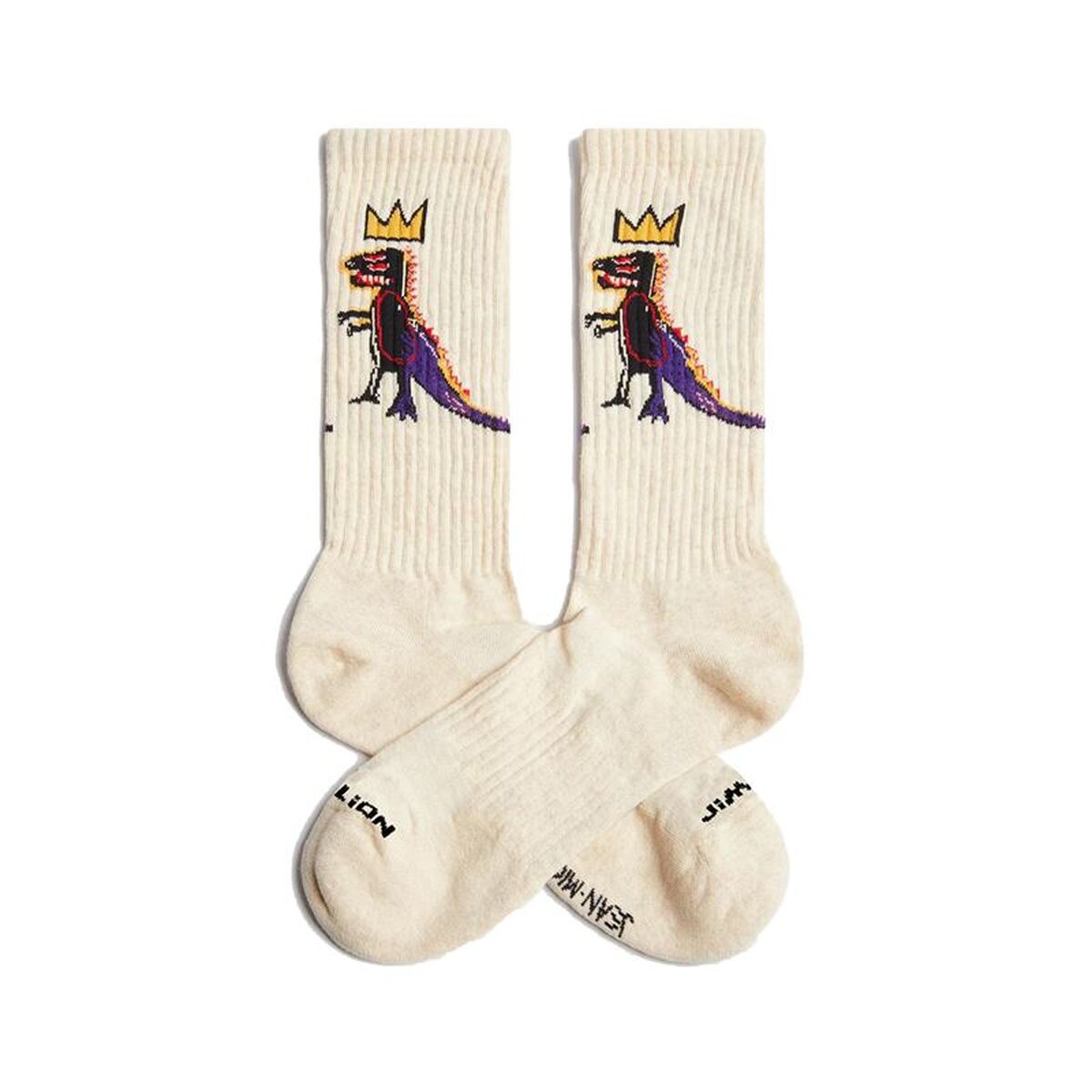Socks Jimmy Lion Athletic Basquiat Pez Dis Braun – Produktbild 1