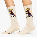 Jimmy Lion Socken Athletic Basquiat Pez Dis Braun – Produktansicht 3