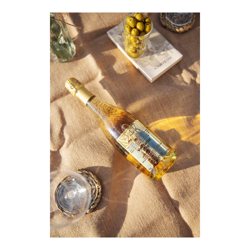 24K Gold Schaumwein Weiß 75 cl – Produktansicht 4