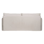 Sofa Beige Polyester Linen – Produktansicht 4