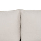 Sofa Beige Polyester Linen – Produktansicht 9