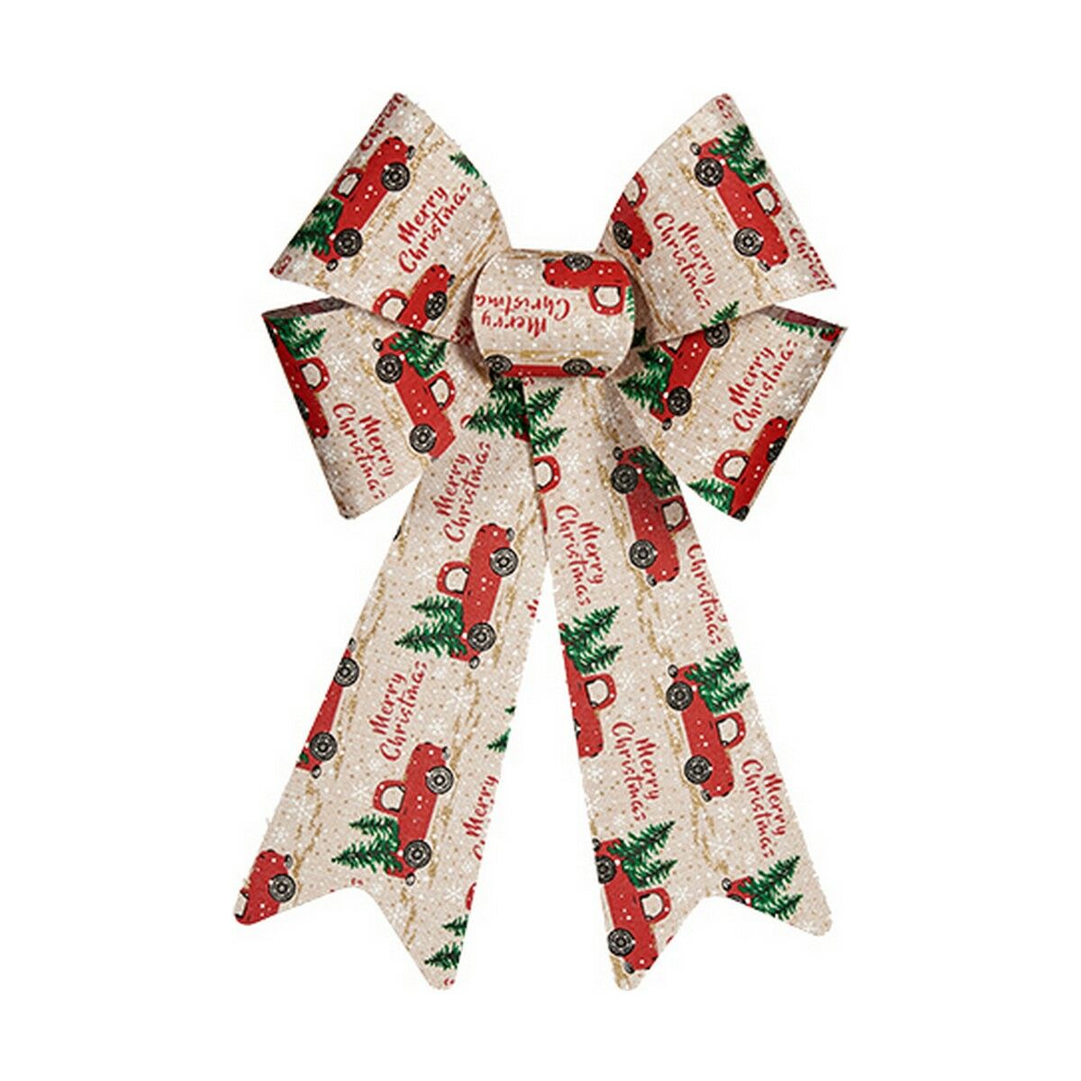 Krist+ Lasso Rot Beige Cars Weihnachtskugel – Produktansicht 1